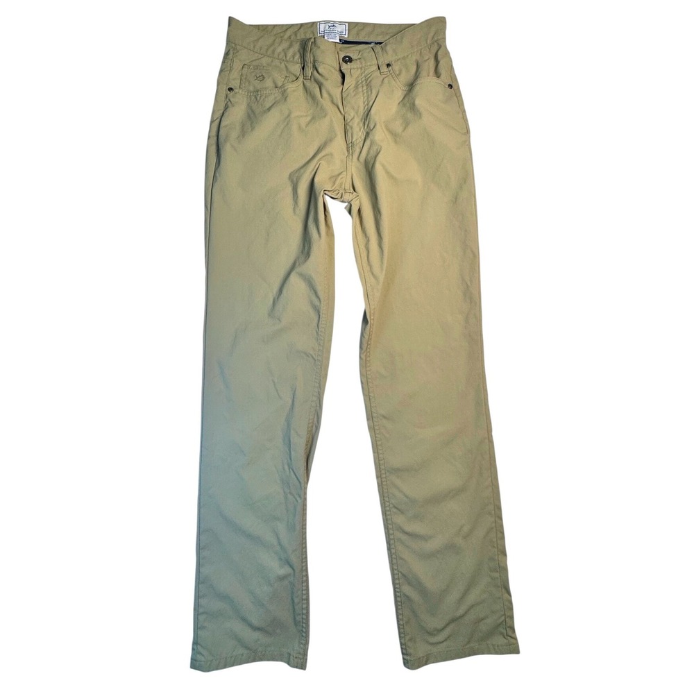 Southern Tide Mens Performance Pants 30x32 Khaki Tan 5-Pocket Stretch 26805